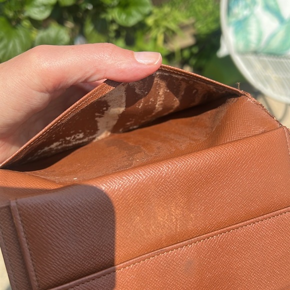 Authentic Louis Vuitton Passport Holder Monogram Porte Tresor Etui Papier Wallet - Picture 14 of 15